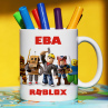 Кружка Roblox (Роблокс) с именем Ева Подарок Фото № 1